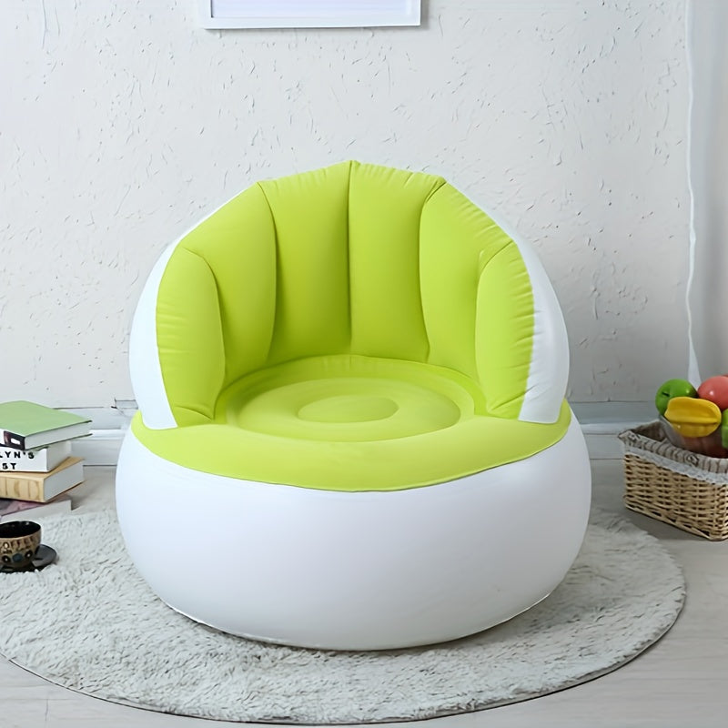 Scaun gonflabil confortabil cu pompa inclusa, design modern, dimensiuni 85x70 cm, ideal pentru interior si exterior, - detaliu produs