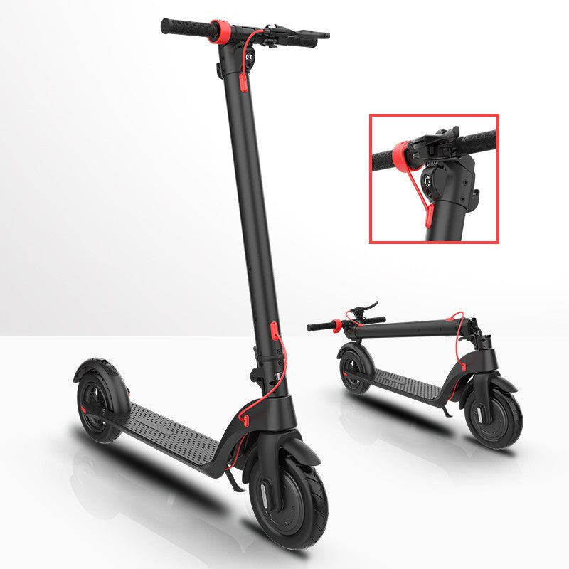 Trotineta electrica premium KIXIN X7, motor 350W, acumulator 36V si 5A, viteza maxima 25Km/h, autonomie 20 km, sarcina maxima 100 Kg