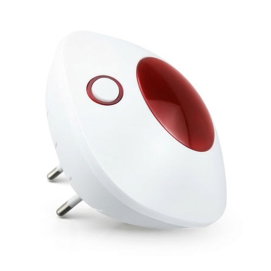 Sirena wireless ANNKE CGQ007, interior/exterior, 220V, accesoriu suplimentar sistem alarma A113, 120 dB, Flash LED, rezistenta la intemperii