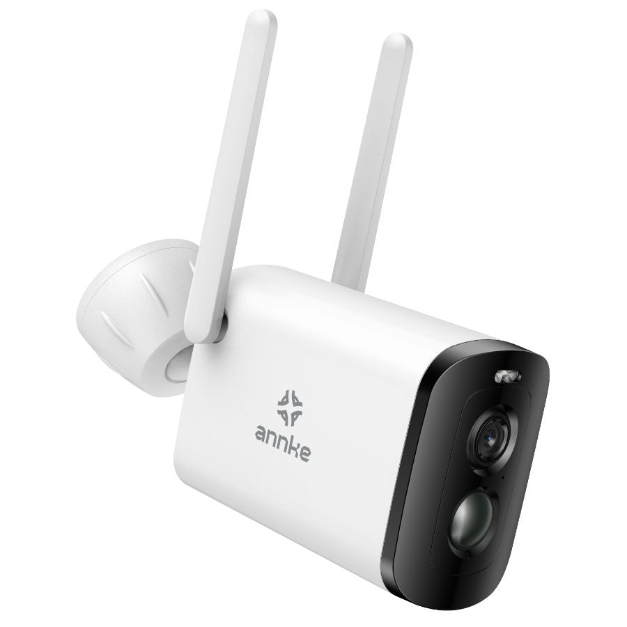 Camera performanta de supraveghere video ANNKE I81BL, de exterior, WiFi 4MP, Super HD, panou solar si baterie, comunicare audio bidirectionala, vedere nocturna IR, rezistenta la intemperii