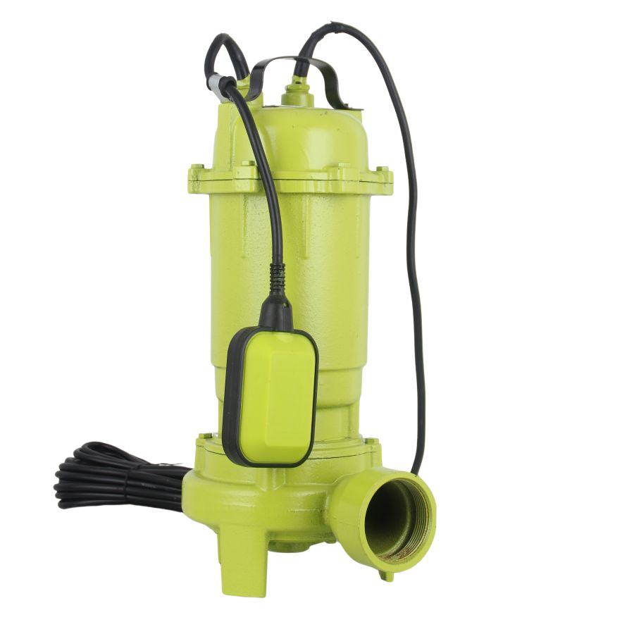 Pompa submersibila pentru apa curata/murdara cu tocator si plutitor MESTERINO TOOLS MT-WQCD10-10-0.75F, 750W, debit maxim 10 m3/h, adancime maxima 5 m, cablu 10 m