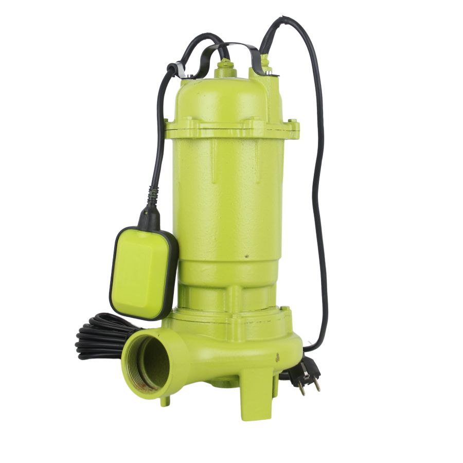 Pompa submersibila pentru apa curata/murdara cu tocator si plutitor MESTERINO TOOLS MT-WQCD10-10-0.75F, 750W, debit maxim 10 m3/h, adancime maxima 5 m, cablu 10 m