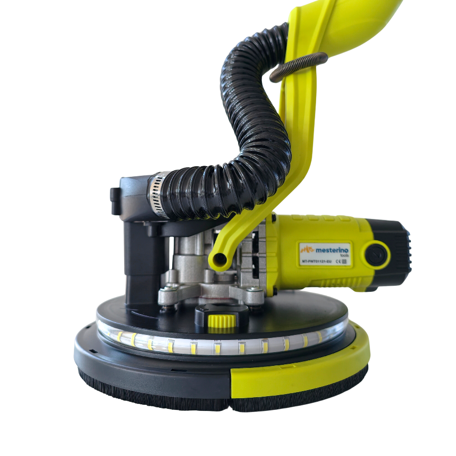Masina de slefuit pereti tip girafa MESTERINO TOOLS MT-PWT01121-EU, 900 W, 2100 RPM, disc 225 mm, cu sac si aspiratie