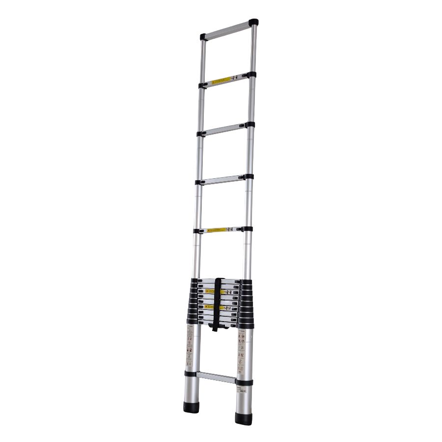 Scara telescopica din aluminiu MESTERINO TOOLS, MTJL-101-3.2, 3.2 metri, 11 trepte, greutate maxima suportata 150 kg