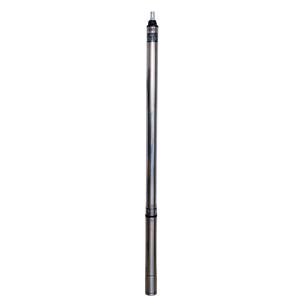 Pompa submersibila pentru apa curata cu 7 turbine si corp INOX MESTERINO TOOLS MT-3SDM137-1.1, 1100 W, 3 m3/h, adancime maxima 80 m, cablu 15 m
