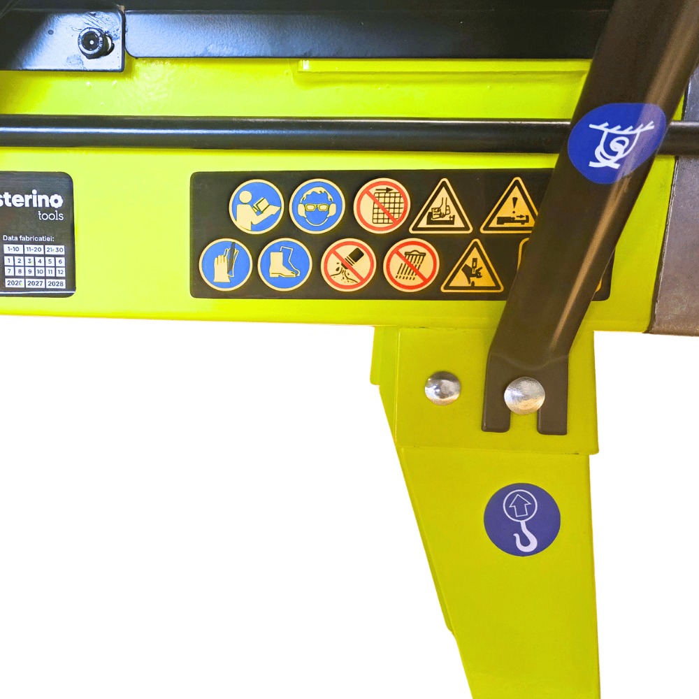 Despicator electric pentru lemne/busteni MESTERINO TOOLS MT-65558-6, forta 6 tone, motor 2200 W, cusca de protectie