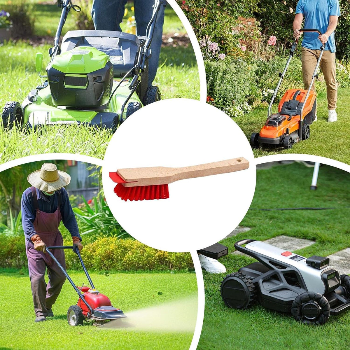 Perie Universala cu racleta Bricolaj Gradina Curatare Profesionala - detaliu produs