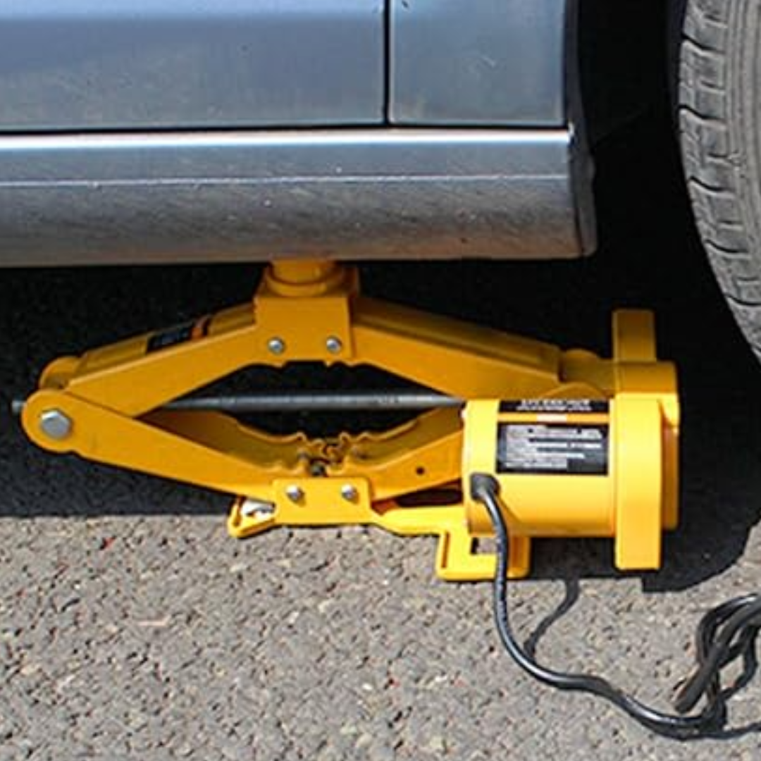 Cric Electric Auto tip Foarfecă 3T, 40x15.5cm Ridicare 12-42cm