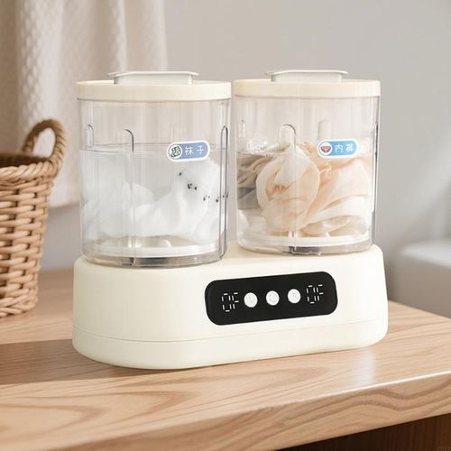 Mini masina de spalat cu doua cuve independente – capacitate 3L