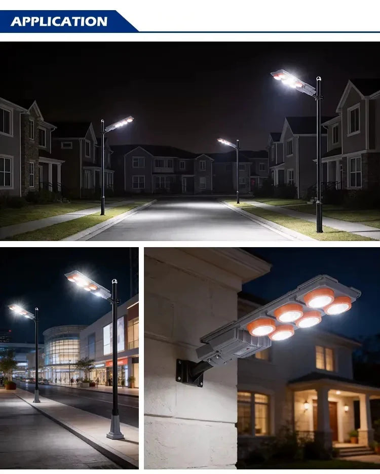 Lampa Solara LED Exterior Gradina Iluminare Automata Waterproof IP65 - detaliu produs