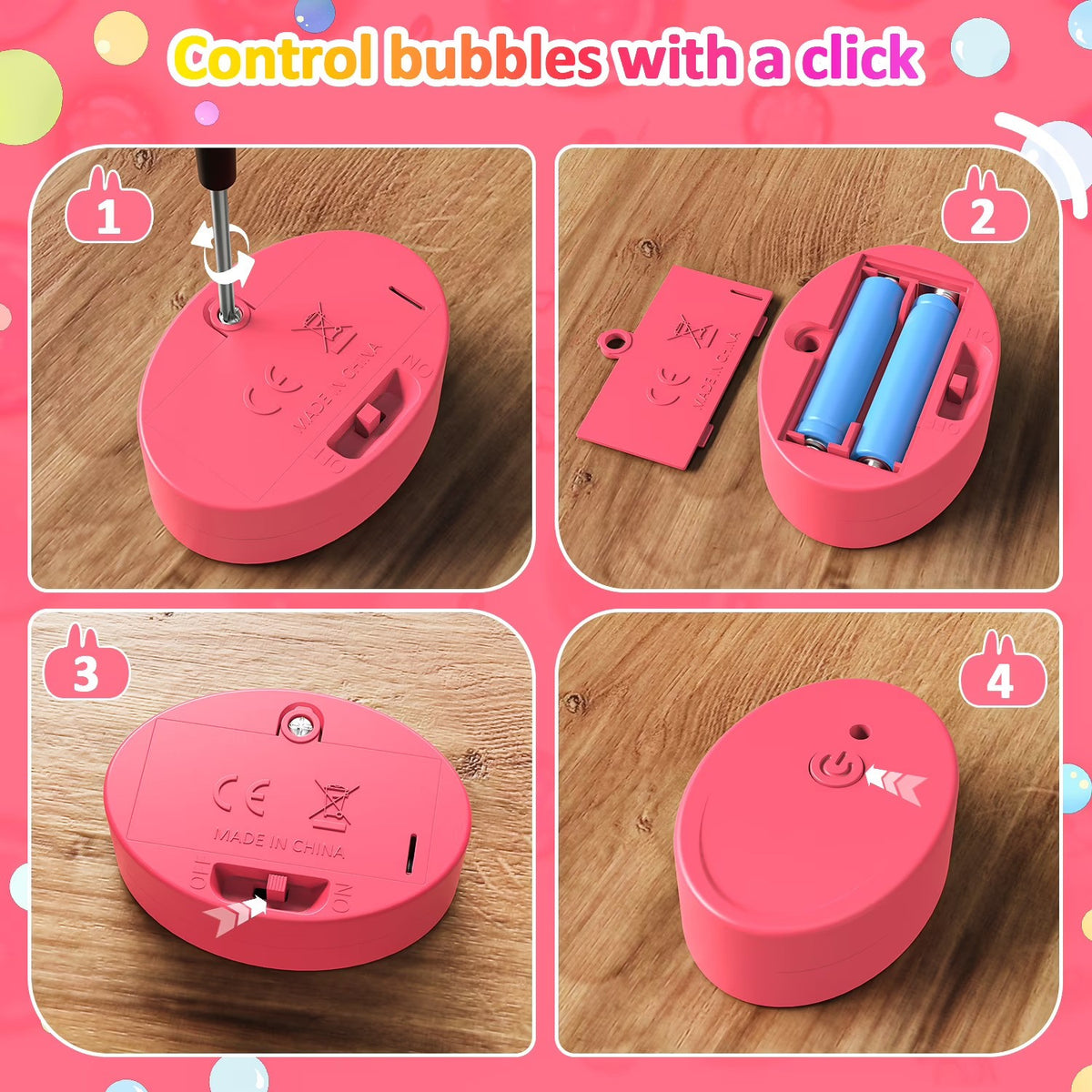 KK Bubble Blower Bubble Tower Jucarie Copii cu Muzica si Pulverizator Girasol 119cm - detaliu produs