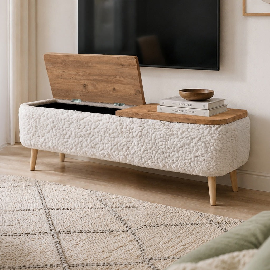 Tv Stand Sarven - Pine - detaliu produs