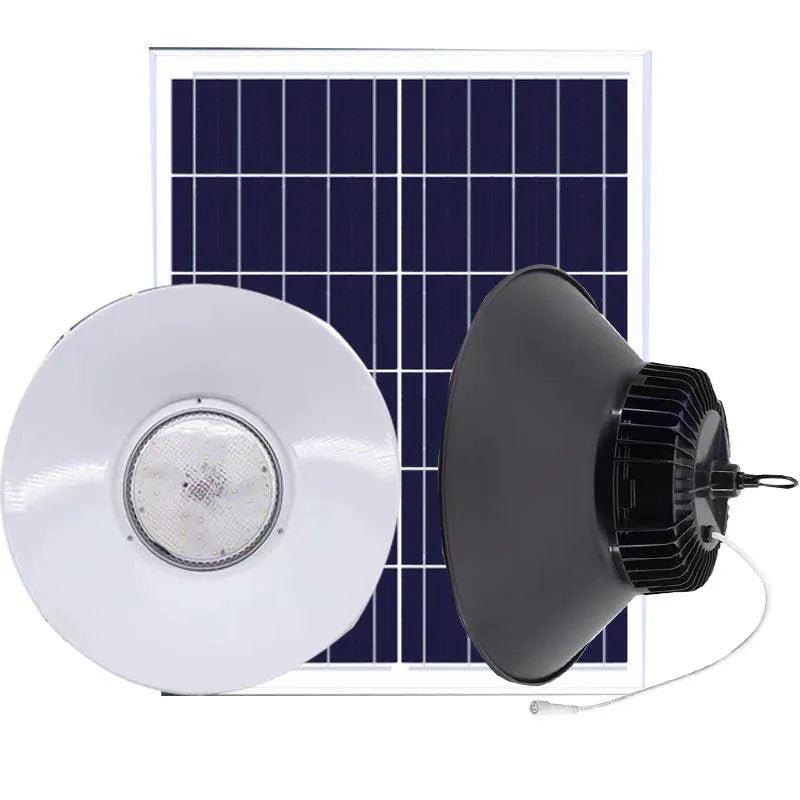 RESIGILAT - Lampa Solara LED 100/150W de Hala cu Panou Solar
