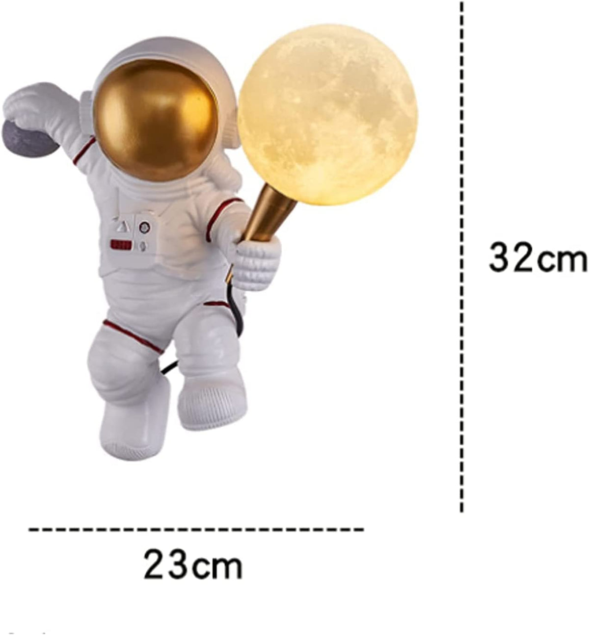 RESIGILAT - Lampa de veghe pentru copii, model astronaut