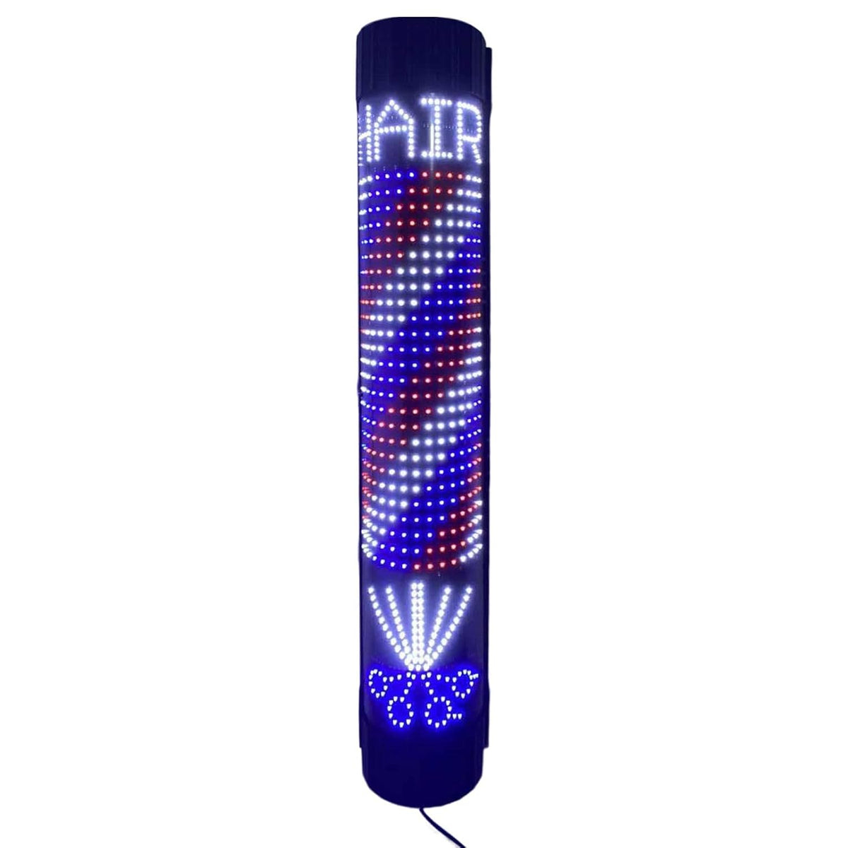 Lampa LED rotativa 90/120 cm, Reclama Luminoasa pentru Frizerie