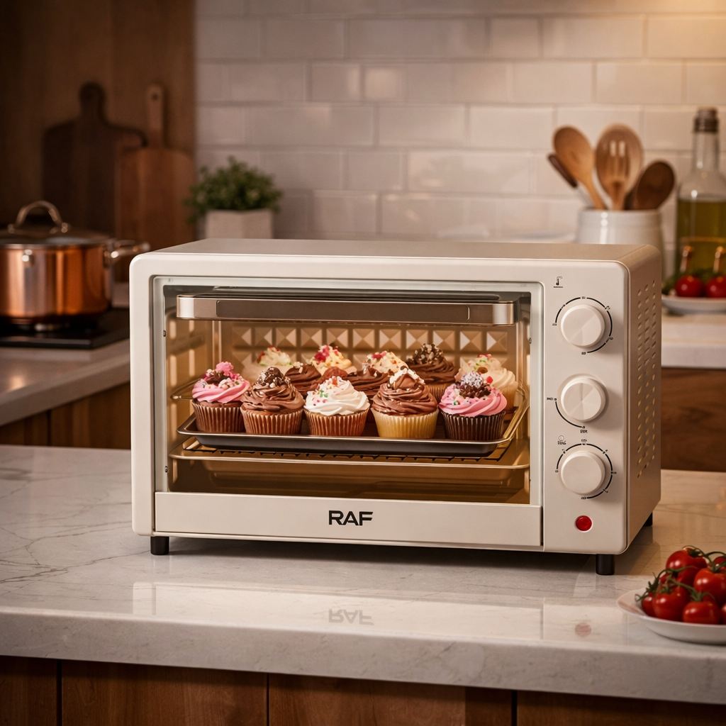 Cuptor electric RAF 18L – 1200W, 46 x 35 x 35 cm
