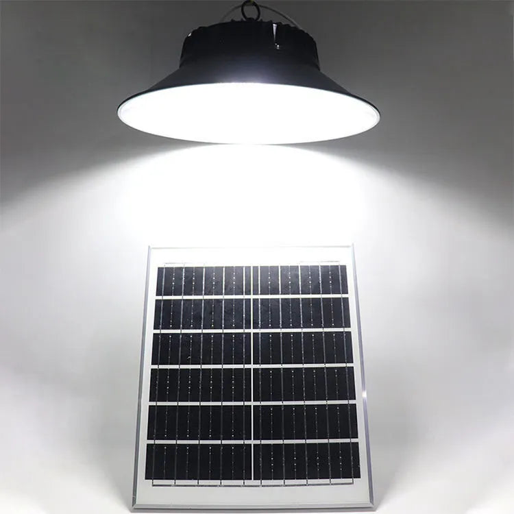 Lampa Solara LED 100/150W de Hala cu Panou Solar