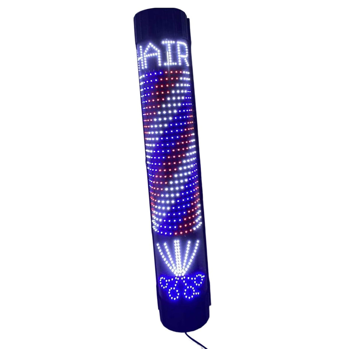 Lampa LED rotativa 90/120 cm, Reclama Luminoasa pentru Frizerie