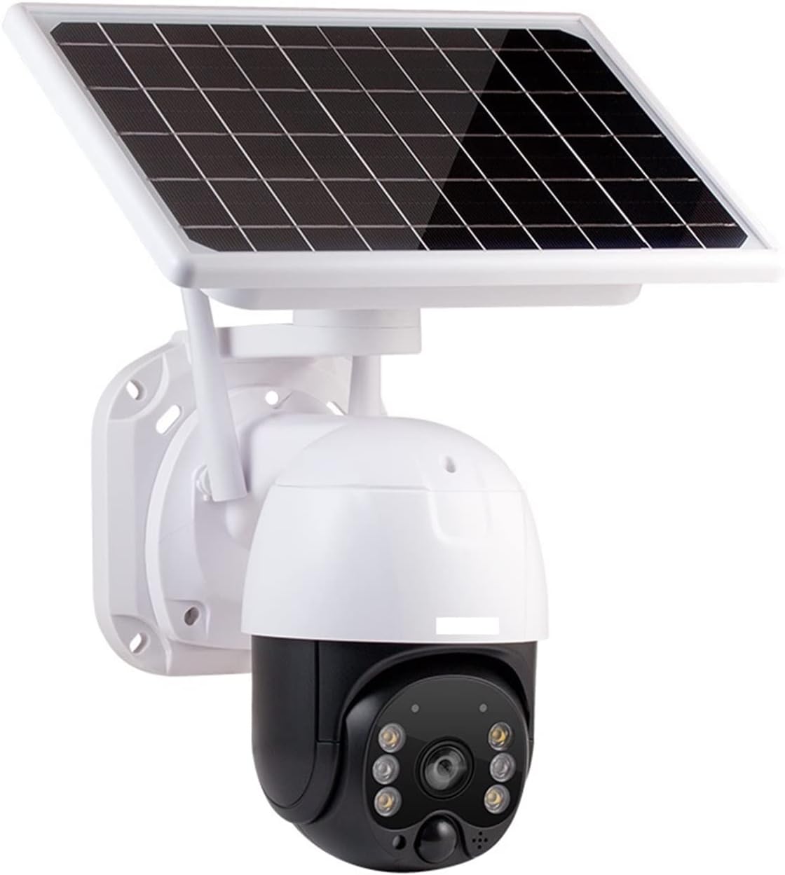 Camera de supraveghere wireless 5MP cu panou solar si rotire 355°, infrarosu, WiFi/4G