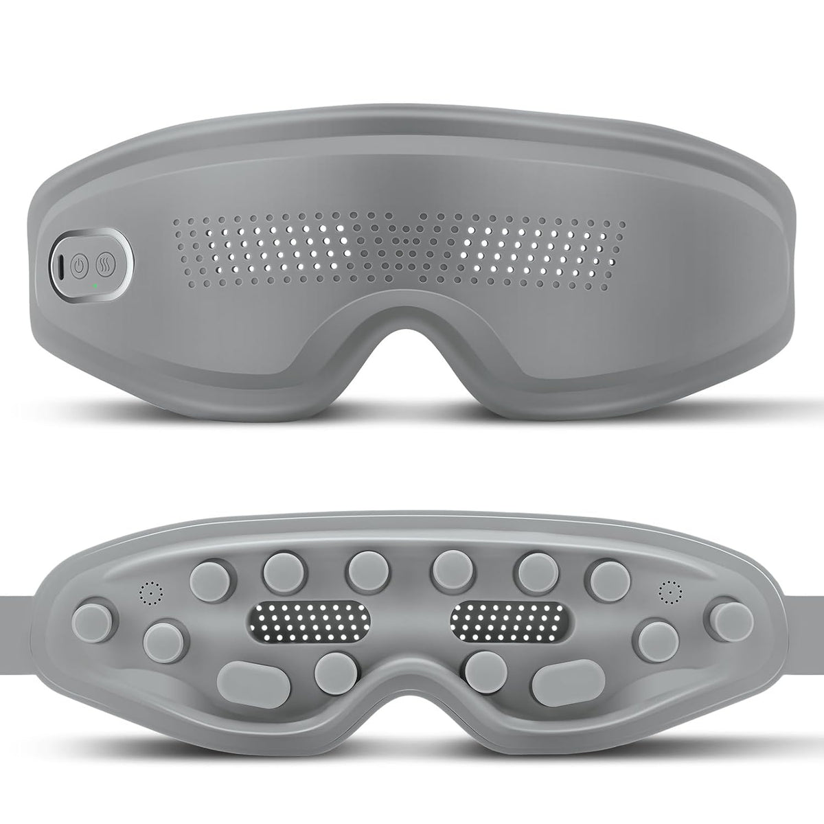 Masca inteligenta pentru ochi, cu compresa calda, EMS, microcurent si Bluetooth, reincarcabila