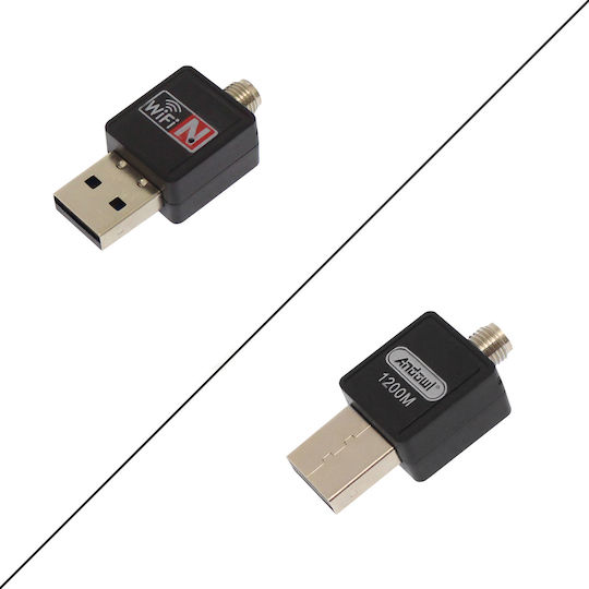 Adaptor Retea USB cu Conexiune Wireless Wi-Fi 300Mbps Dual Band - detaliu produs