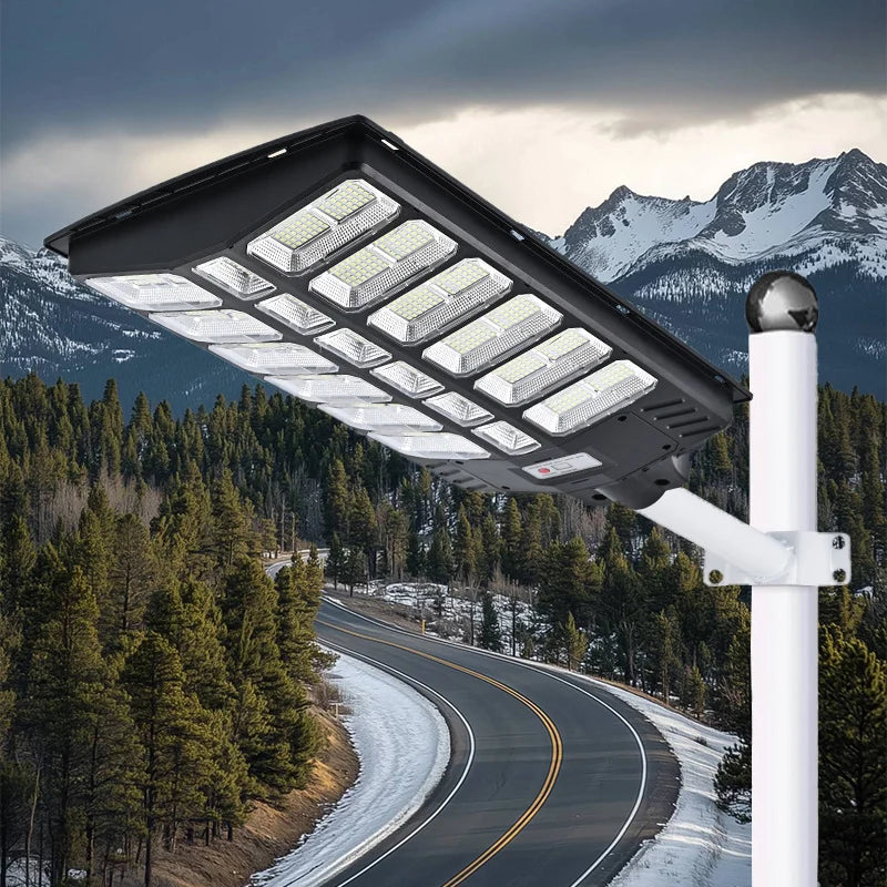 Lampa Solara Stradala Innova Viper 1800W Telecomanda IP67 Senzor Miscare Lumina - imagine principala
