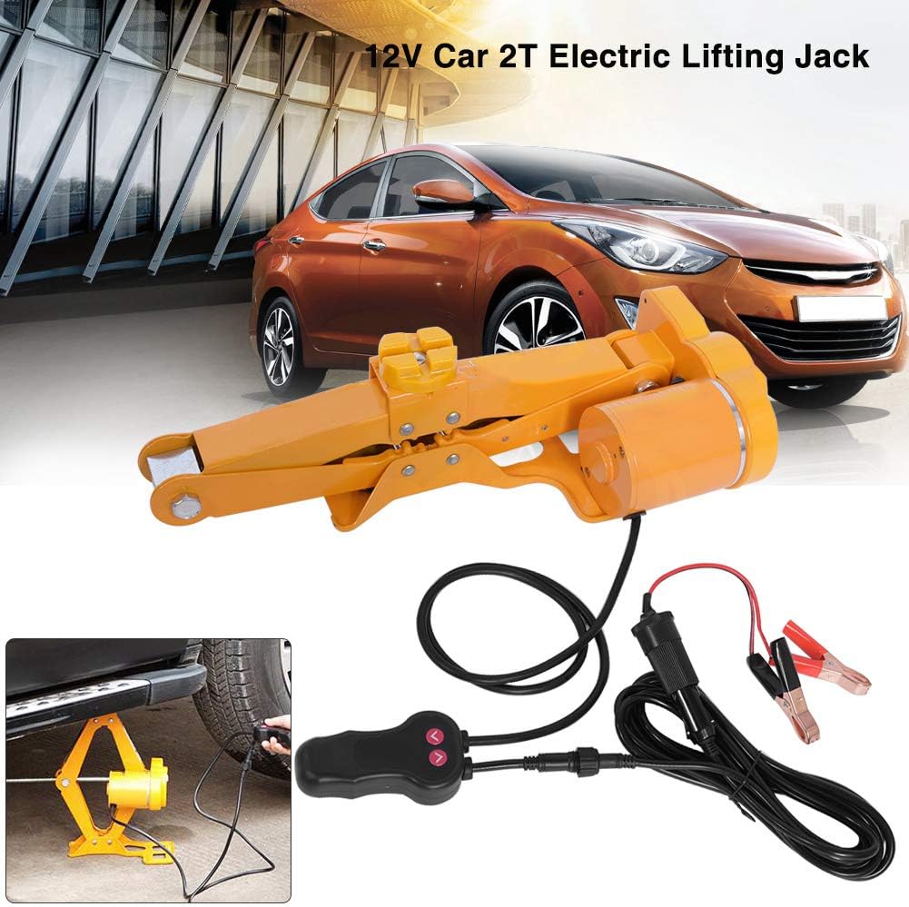 Cric Electric Auto tip Foarfecă 3T, 40x15.5cm Ridicare 12-42cm