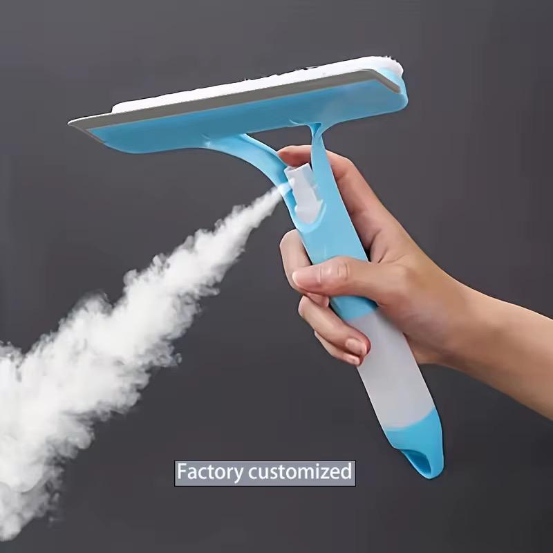 Racleta geamuri 3-în-1 cu pulverizator