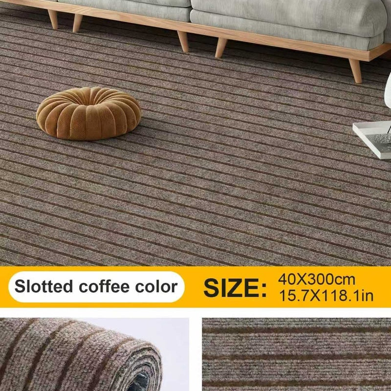 Rola Mocheta Autoadeziva, 40x300 cm, Material Absorbant, Montaj Rapid Fara Adeziv, Reduce Zgomotul si Protejeaza Pardoseala