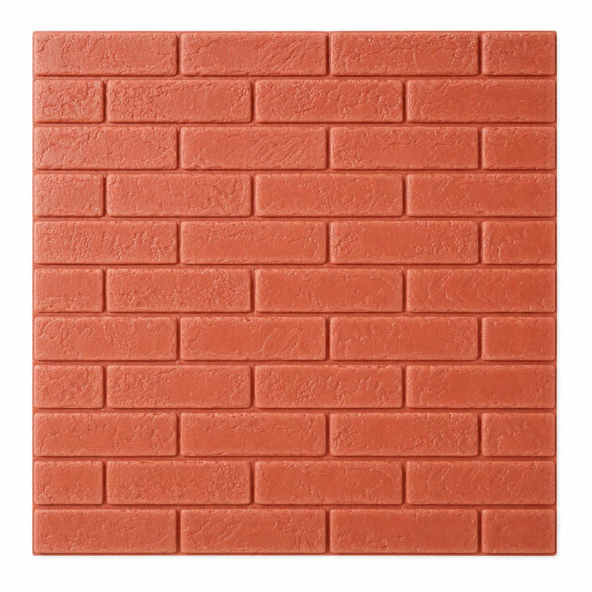Tapet Caramida Rosie Textura 3D Autoadeziv Decorativ Perete 70x77cm - detaliu produs