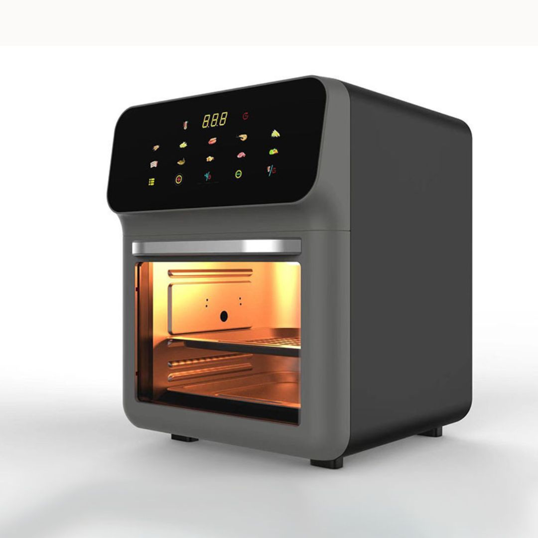 Air Fryer Electric Inteligent 10L Cu Ecran Touch – Cuptor Multifunctional pentru Gătit Rapid