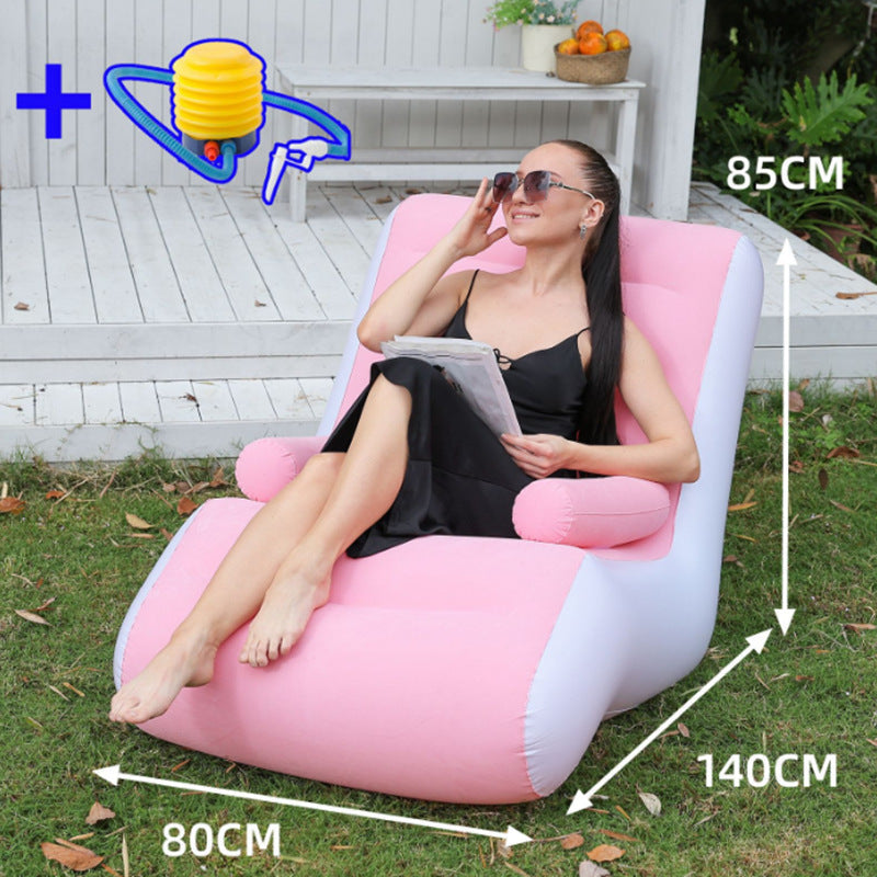 Fotoliu gonflabil ergonomic RelaxAir 140x80x85 cm
