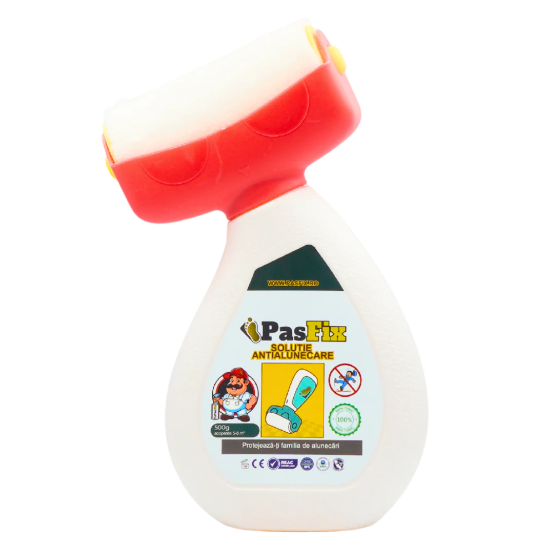 PasFix Solutie Antialunecare 500ml Gresie Faianta Marmura Piatra Naturala cu Rola - imagine principala