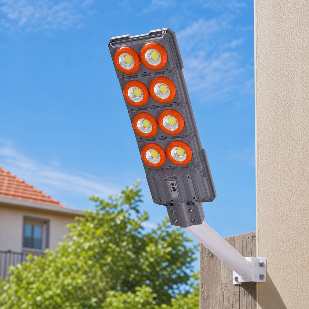 Lampa Solara LED Exterior Gradina Iluminare Automata Waterproof IP65 - in context de utilizare
