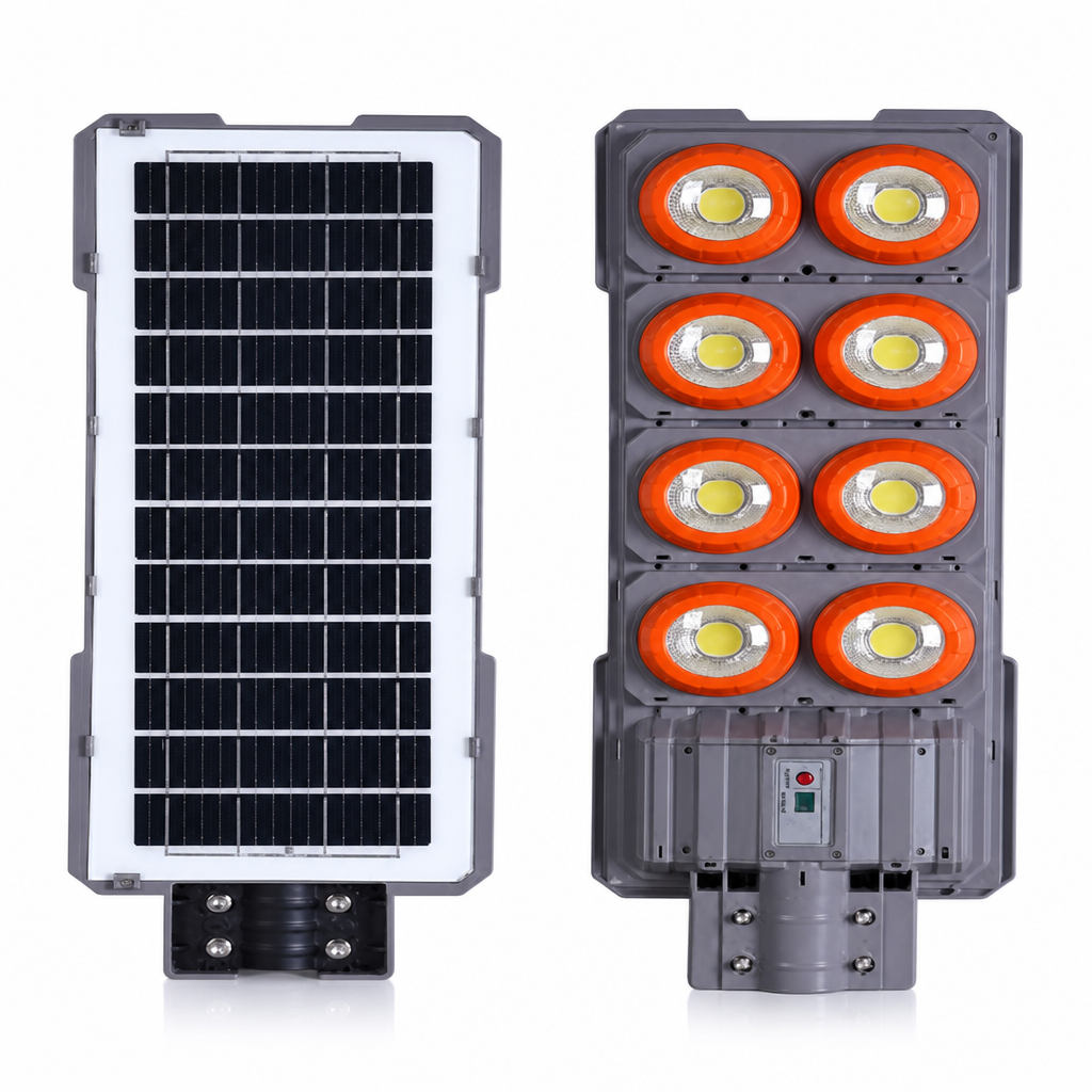 Lampa Solara LED Exterior Gradina Iluminare Automata Waterproof IP65 - detaliu produs