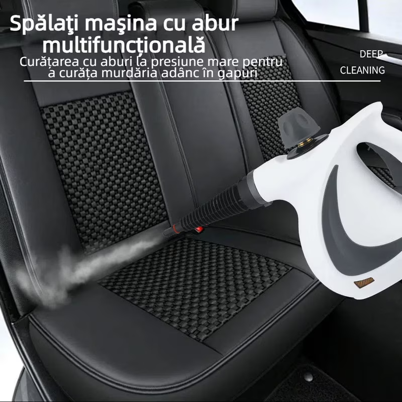 Aparat de Curatat cu Abur, Portabil, 1050W, 350ml, cu set 10 accesorii inclus