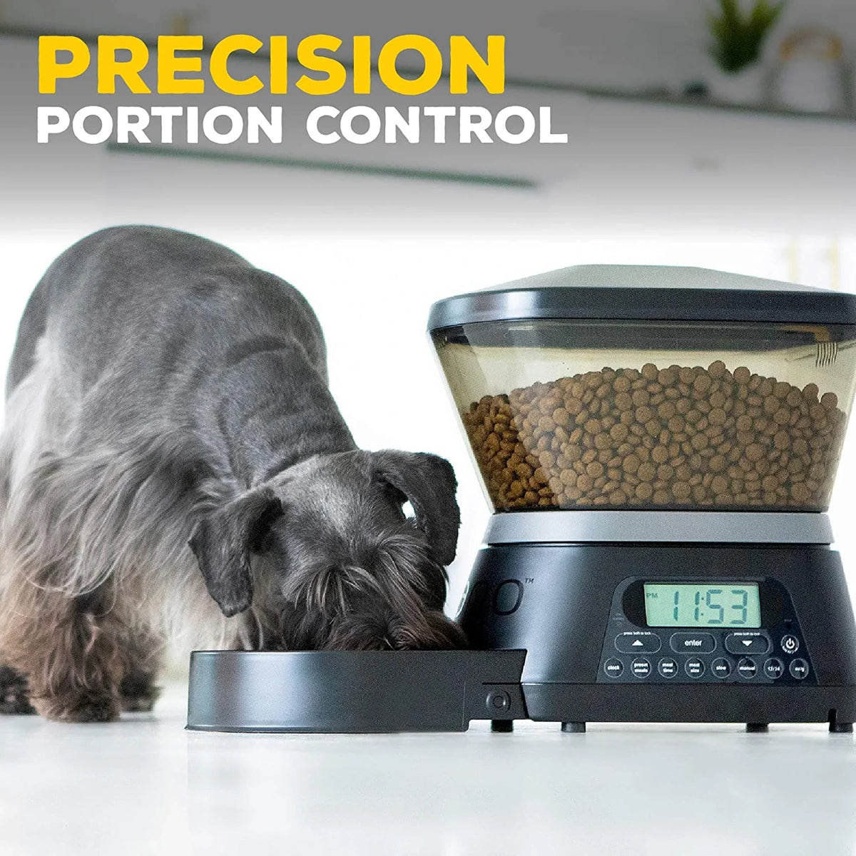 Dozator automat hrana pentru caini si pisici Gamma2 Nano programabil, 5,5L