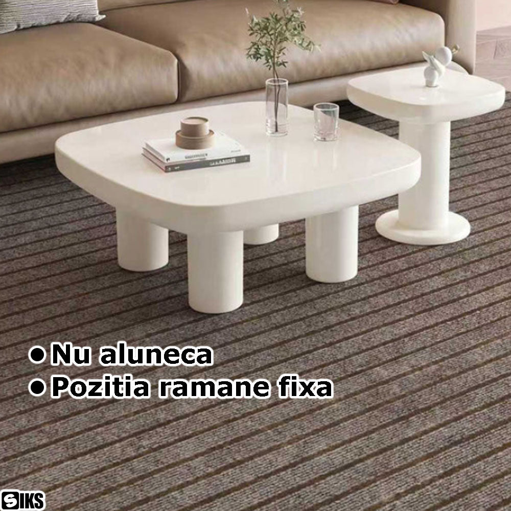Rola Mocheta Autoadeziva, 40x300 cm, Material Absorbant, Montaj Rapid Fara Adeziv, Reduce Zgomotul si Protejeaza Pardoseala