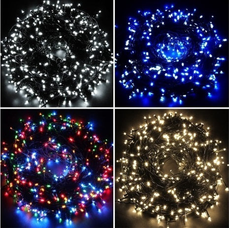 Instalatie pentru brad sau decoratiuni interioare cu 300 de leduri