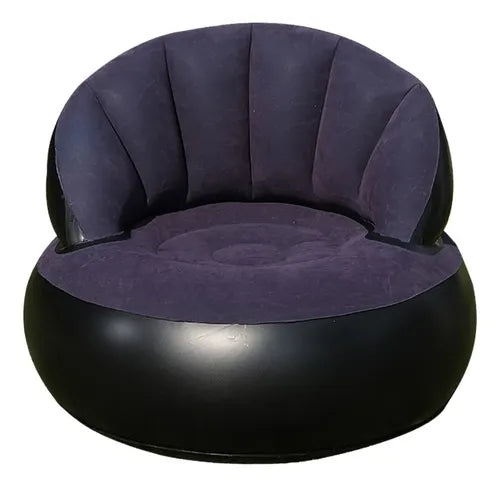 Scaun gonflabil confortabil cu pompa inclusa, design modern, dimensiuni 85x70 cm, ideal pentru interior si exterior, - detaliu produs