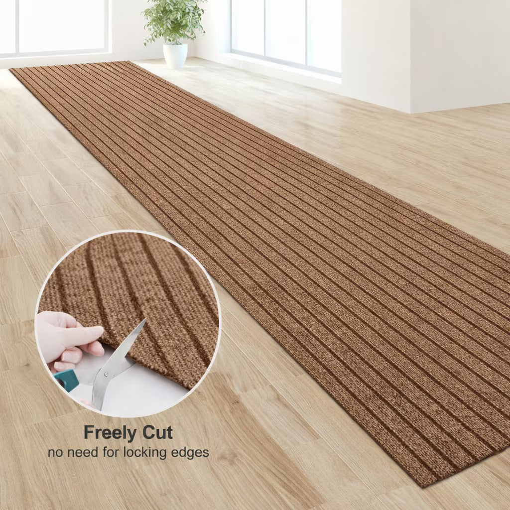 Rola Mocheta Autoadeziva, 40x300 cm, Material Absorbant, Montaj Rapid Fara Adeziv, Reduce Zgomotul si Protejeaza Pardoseala