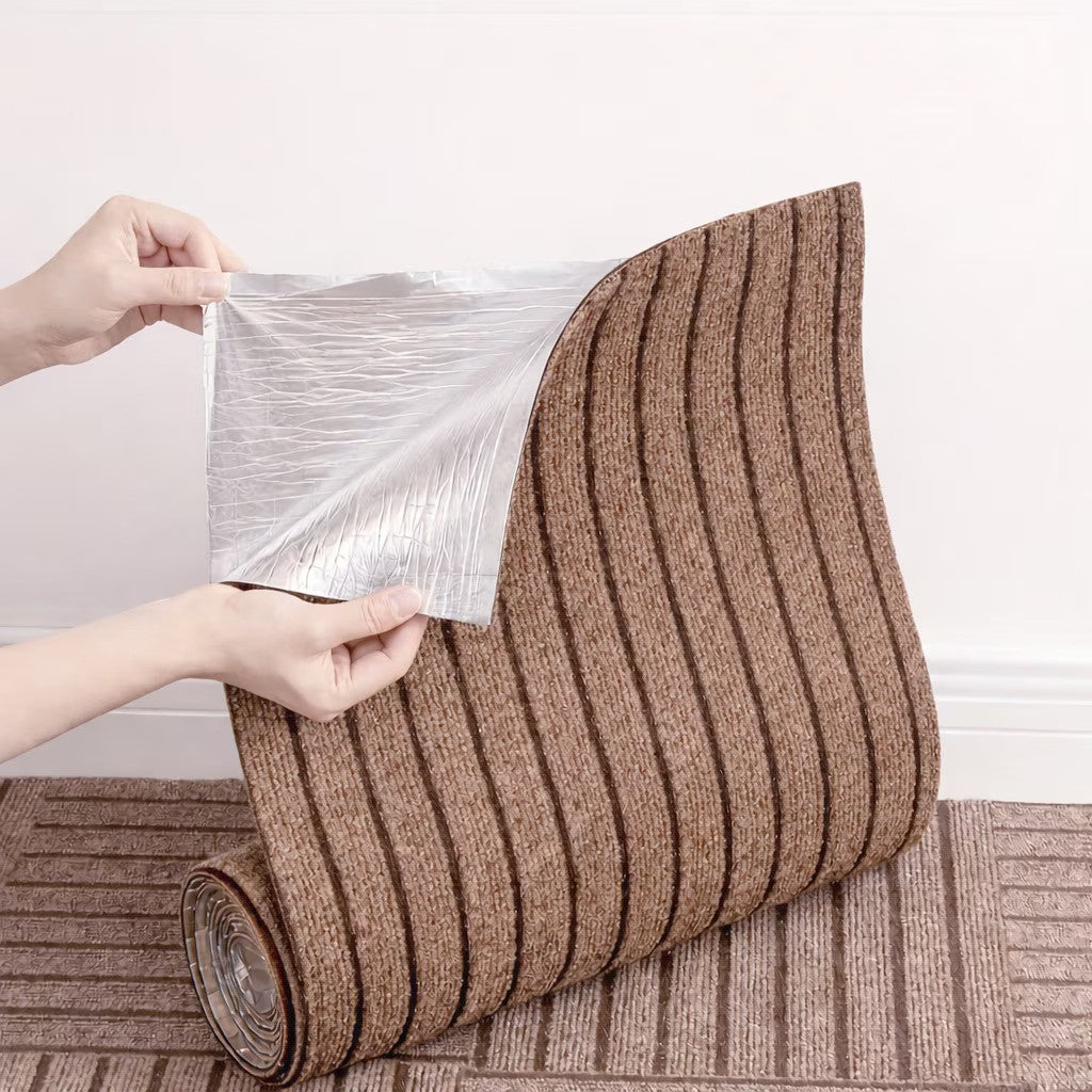 Rola Mocheta Autoadeziva, 40x300 cm, Material Absorbant, Montaj Rapid Fara Adeziv, Reduce Zgomotul si Protejeaza Pardoseala