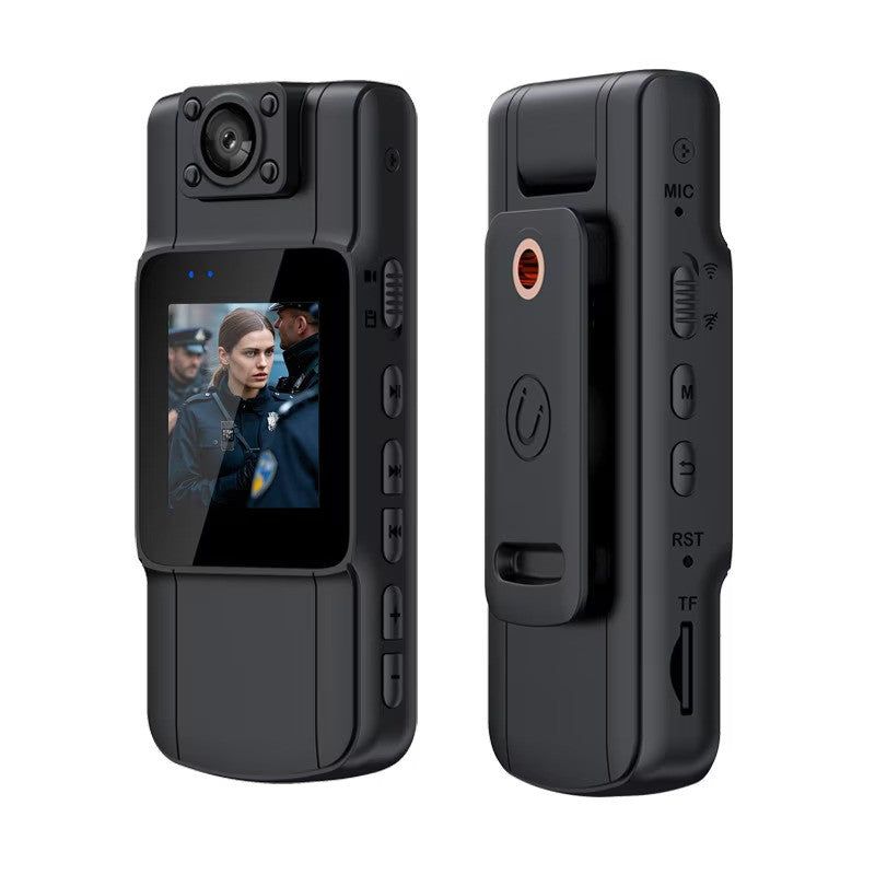 Camera corporala Cam HD cu lentila rotativa,WiFi, Vedere Nocturna IR si Autonomie 7 Ore
