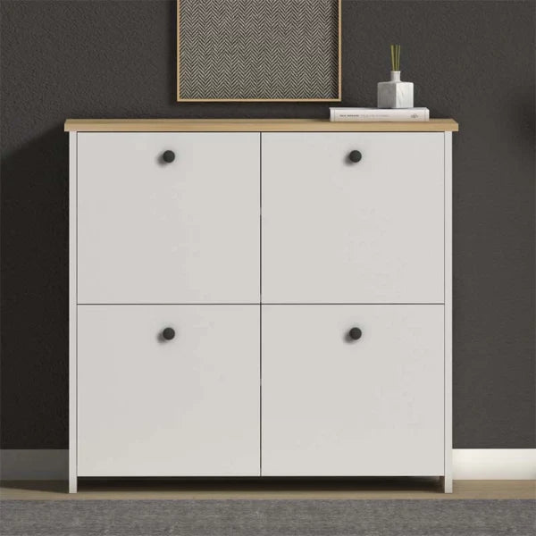Dulap multifunctional Tetra cu 4 usi, 90 x 35 x 90 cm