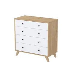 Comoda cu 5 sertare, 90 x 44,2 x 89,7 cm