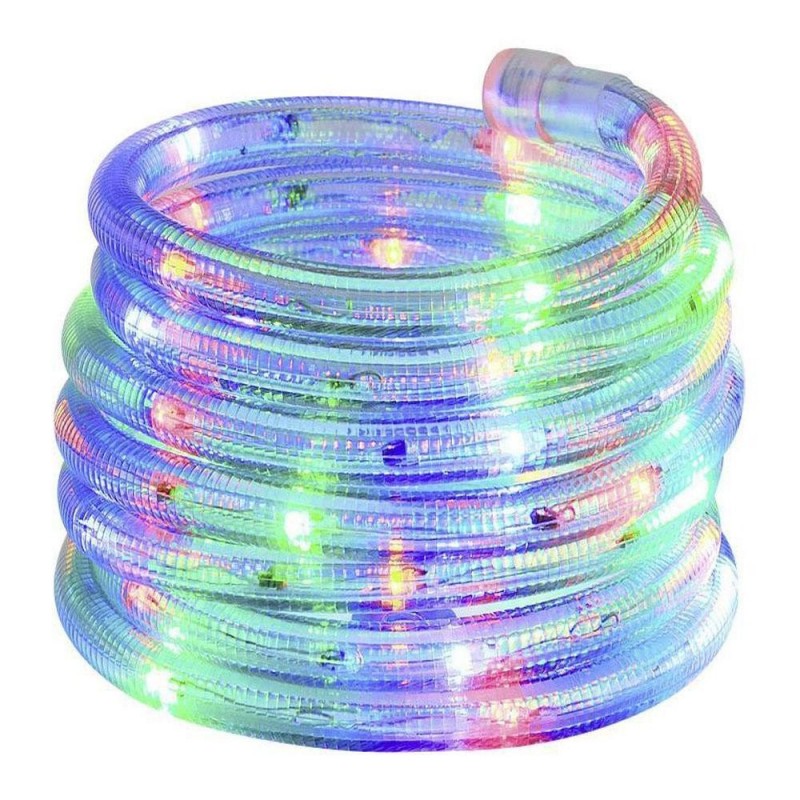Instalatie tip furtun luminos cu LED, 20m, 480 LED, diverse culori