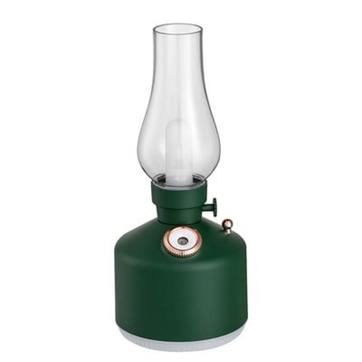 Umidificator Aroma Lampa Vintage cu Efect Flacara si Lumina Ambientala