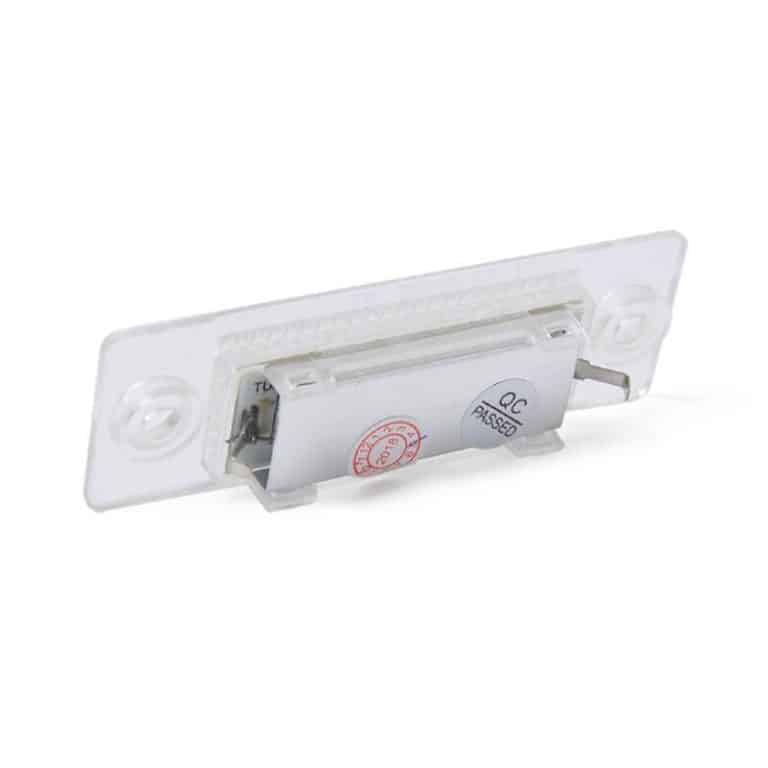 Set 2 lampi LED numar VW, 18 SMD, 6500K, Plug & Play, fara eroare, cod 0027