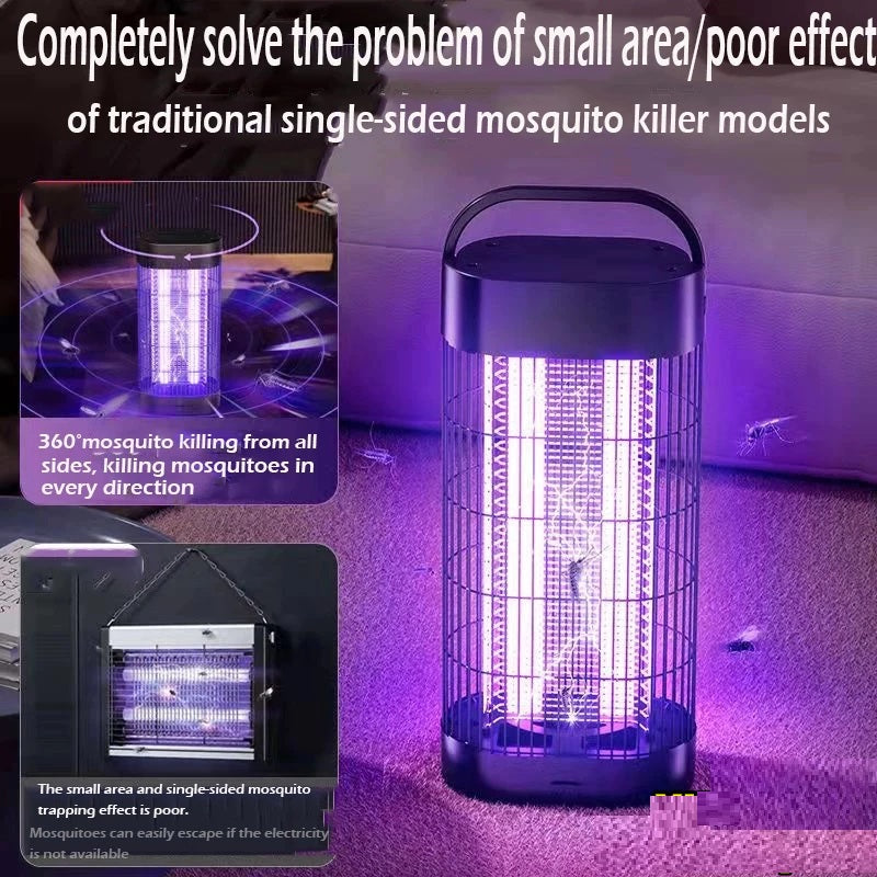 Felinar Electric Anti-Insecte 20W, cu Lumina UV – Silentios, eficient pentru Interior 45 cm
