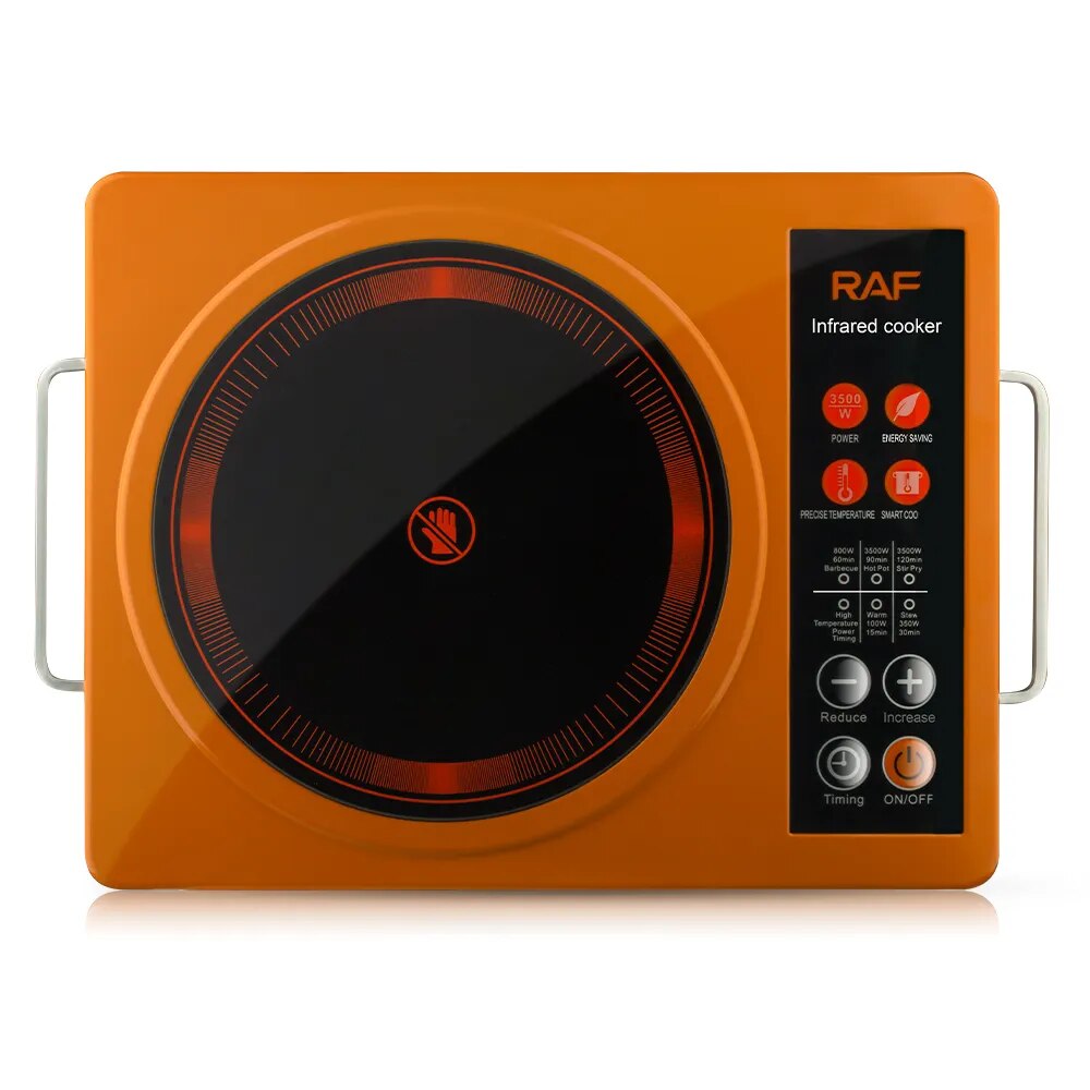 Plita Electrica cu Control Tactil, Plita de Gatit cu Incalzire Radianta Infrarosu, 3500W